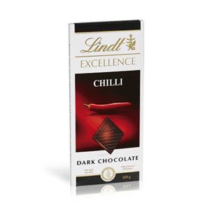 شکلات تلخ Lindt فلفلی