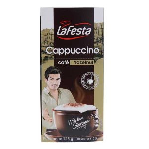 کاپوچينو فندقی 125 گرمي Lafesta
