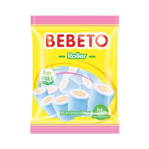پاستیل مارشمالو 1 کیلویی رولی BEBETO
