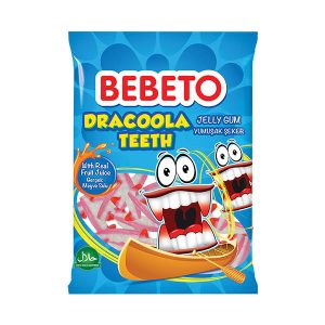 پاستیل دندان دراکولا 1 کیلویی BEBETO