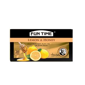چای کیسه ای با طعم لیمو و عسل Fun Time