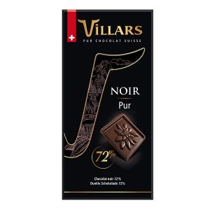 شکلات تلخ ViLLARS + ویلارس + شکلات تابلت