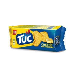 بیسکوئیت Tuc با طعم پنیر + بیسکوییت + شوکومای