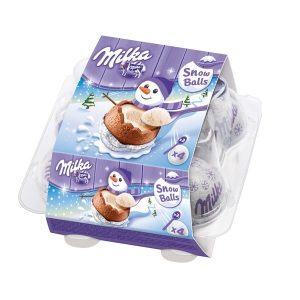 توپ برفی Milka