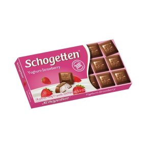 شکلات ماست و توت فرنگی Schogetten