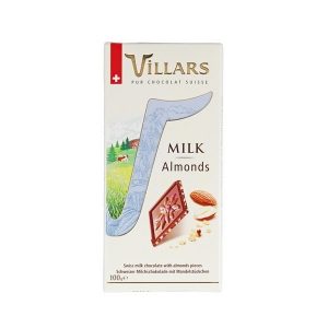 شکلات شیری Villars بادام