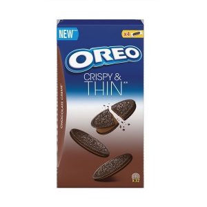 بیسکوئیت Oreo Crispy & Thin کرم شکلاتی