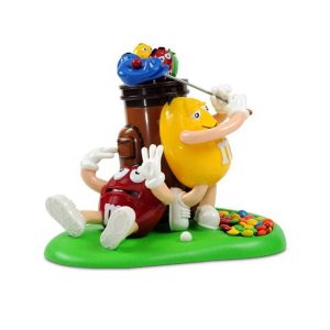 عروسک m&m’s گلف باز