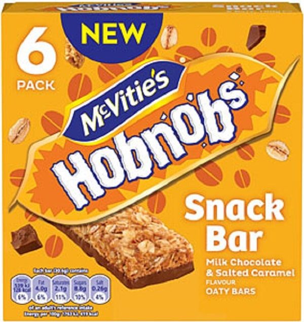 اسنک Mcvities شکلات شیری و کارامل نمکی