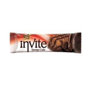 کیک اسفنجی invite شکلاتی