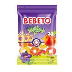 پاستیل حلقوی هلویی Bebeto