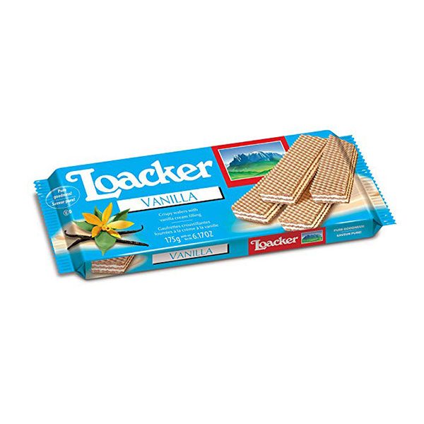 ویفر وانیلی 175 گرم Loacker