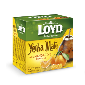دمنوش گیاهی یربامیت با طعم نارنگی Loyd