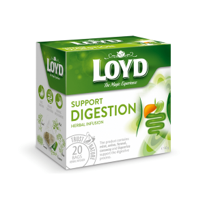 دمنوش گیاهی مخصوص هضم غذا Loyd