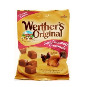 تافی Werther’s با مغز کارامل شکلاتی