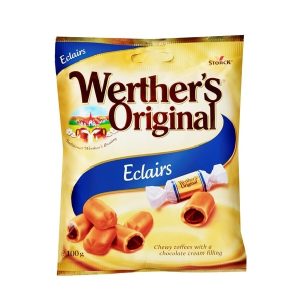 تافی Werther’s با مغز کرم شکلات