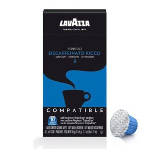 کپسول قهوه دیکافئین ریکو Lavazza