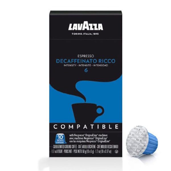 کپسول قهوه دیکافئین ریکو Lavazza