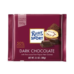 شکلات Ritter Sport تلخ ۵۰%