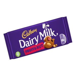 شکلات شیری Cadbury با مغز کشمش و بادام