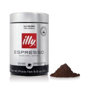 پودر قهوه اسپرسو illy دارک رست + قهوه + قهوه ایلی +پودر قهوه