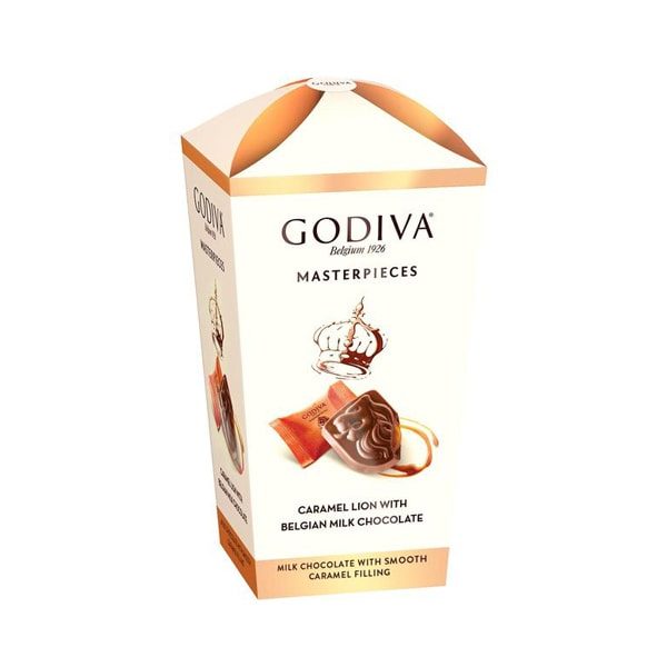 شکلات Godiva کاراملی + شکلات پذیرایی + شکلات خارجی