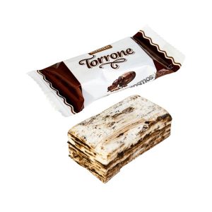 شکلات بادامی با طعم کاکائو روشِن Torrone