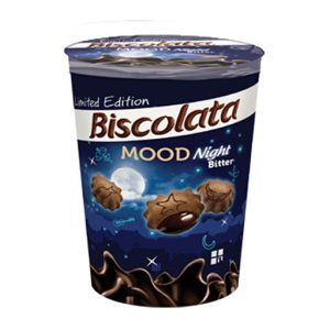 بیسکویت لیوانی Biscolata Mood شکلات تلخ