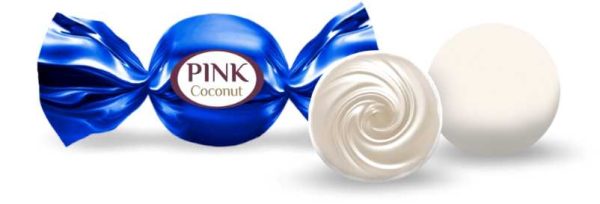شکلات ترافل پینک نارگیلی Pink